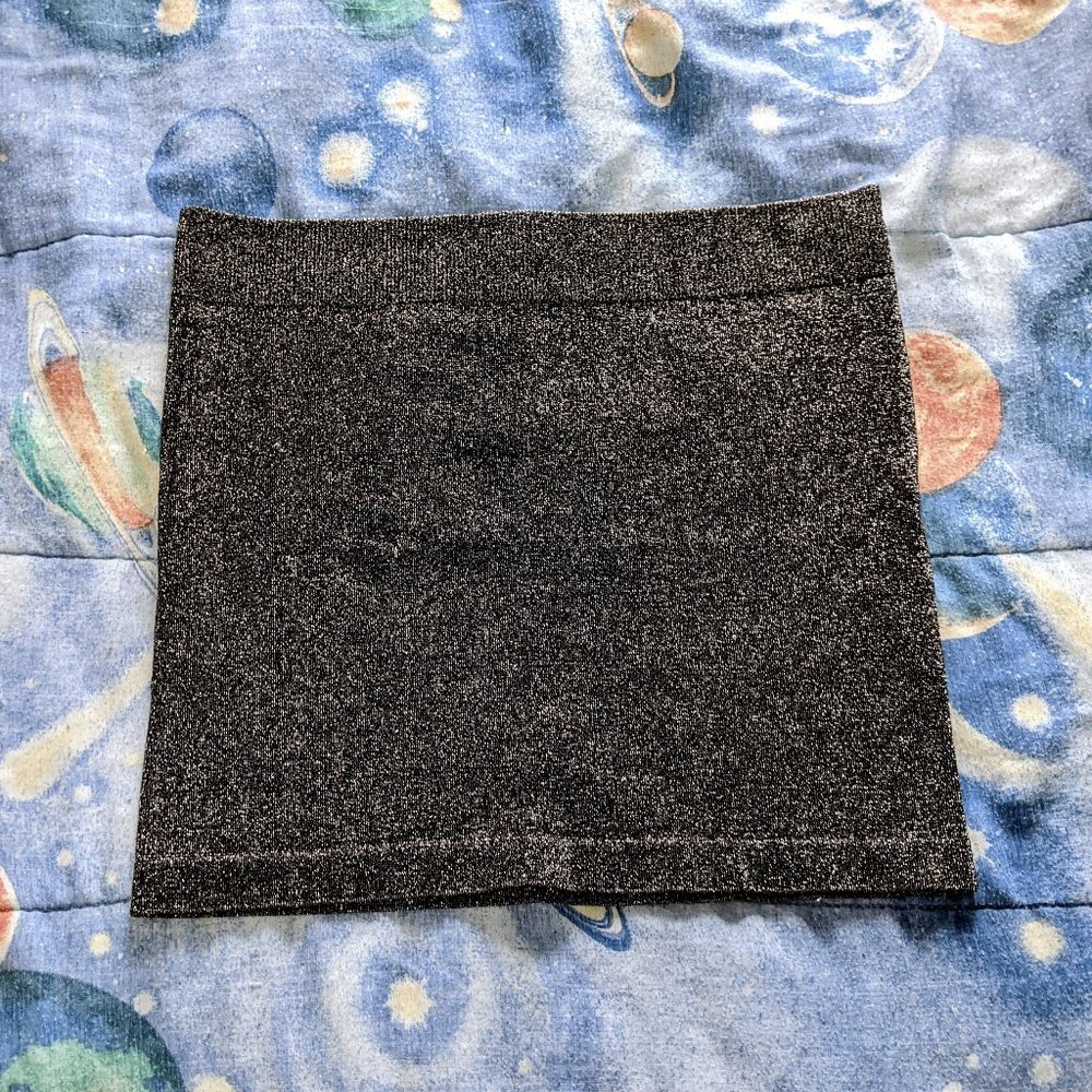 **SOLD** Glitter Sparkly Mini Skirt